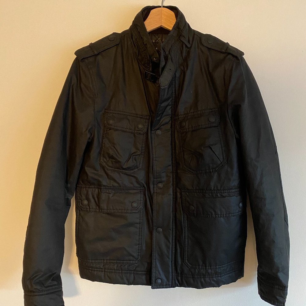 Zara Men's Insulated Biker Jacket Size S
